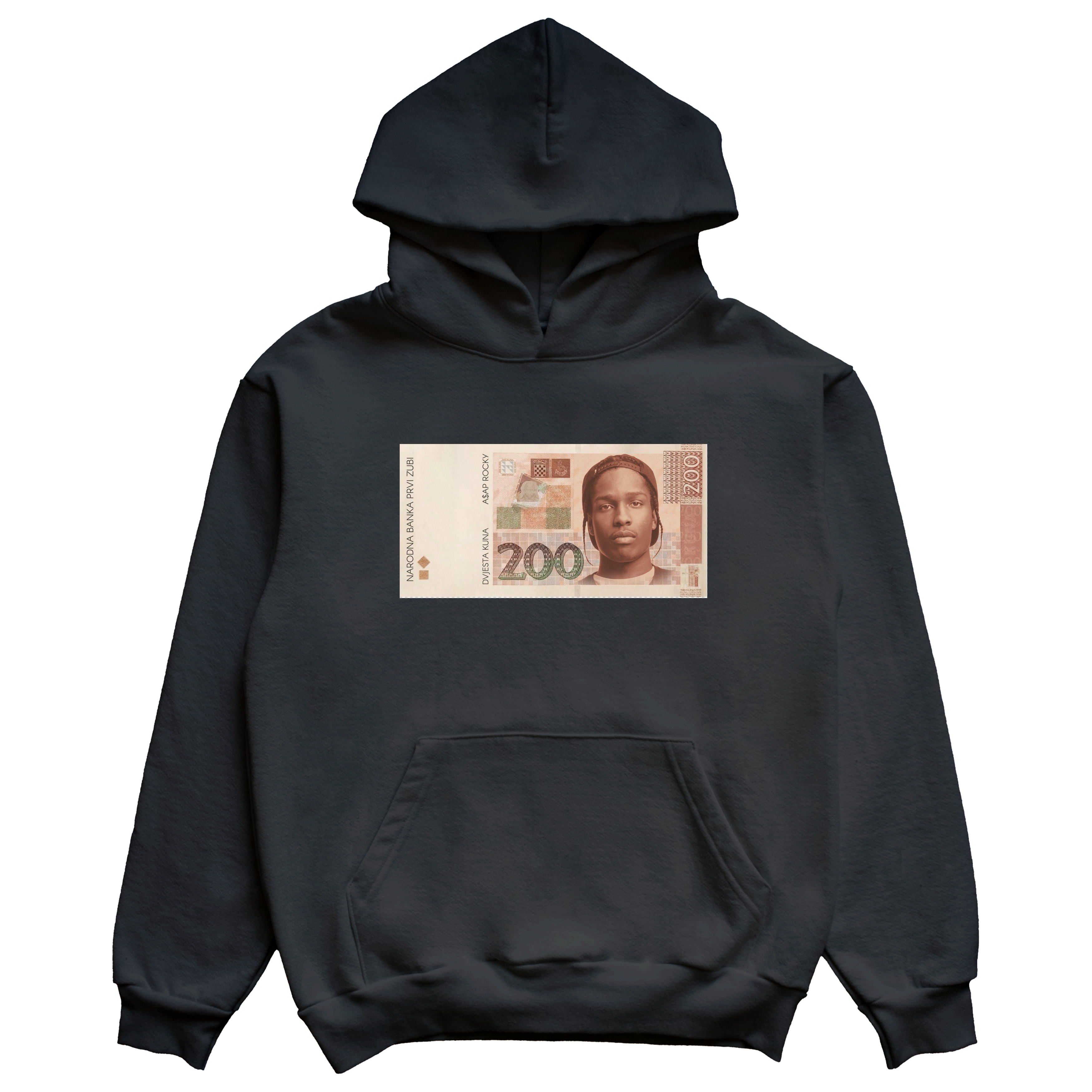 Asap rocky black sales hoodie