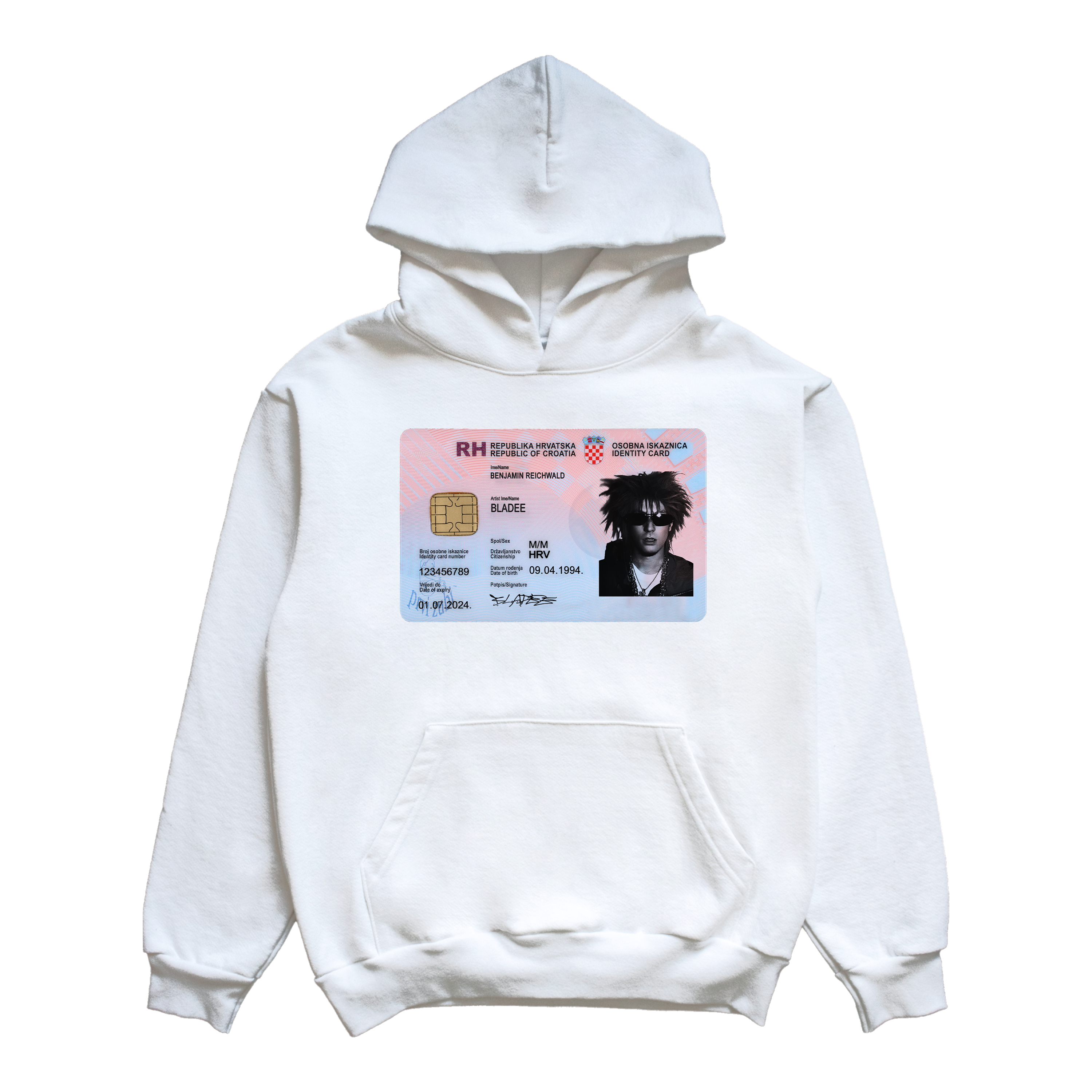 Bladee Osobna Hoodie